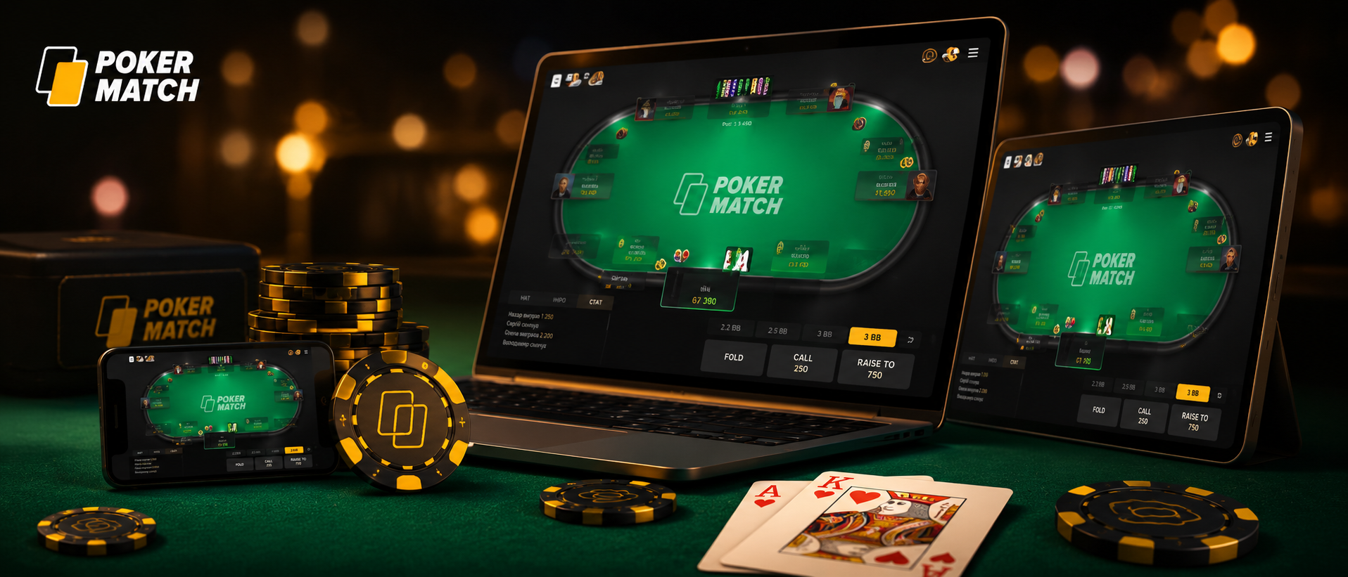 Актуальна адреса дзеркала PokerMatch на всіх пристроях